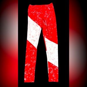 NWOT Scuba Diver Down Flag with bubbles leggings M fits S too!